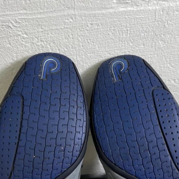 Piloti Thirty Two Driving Shoes Grey Black Suede Leather Sneakers Men's 8.5 US - Picture 11 of 13